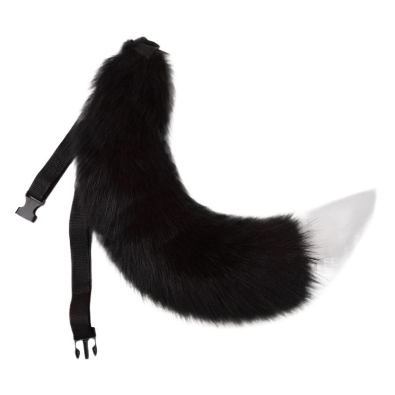 Handmade Simulated Animal Tail Cute Cosplay Dress up Comic Exhibition Fashion Accessories Handmade Plush Fox Tail