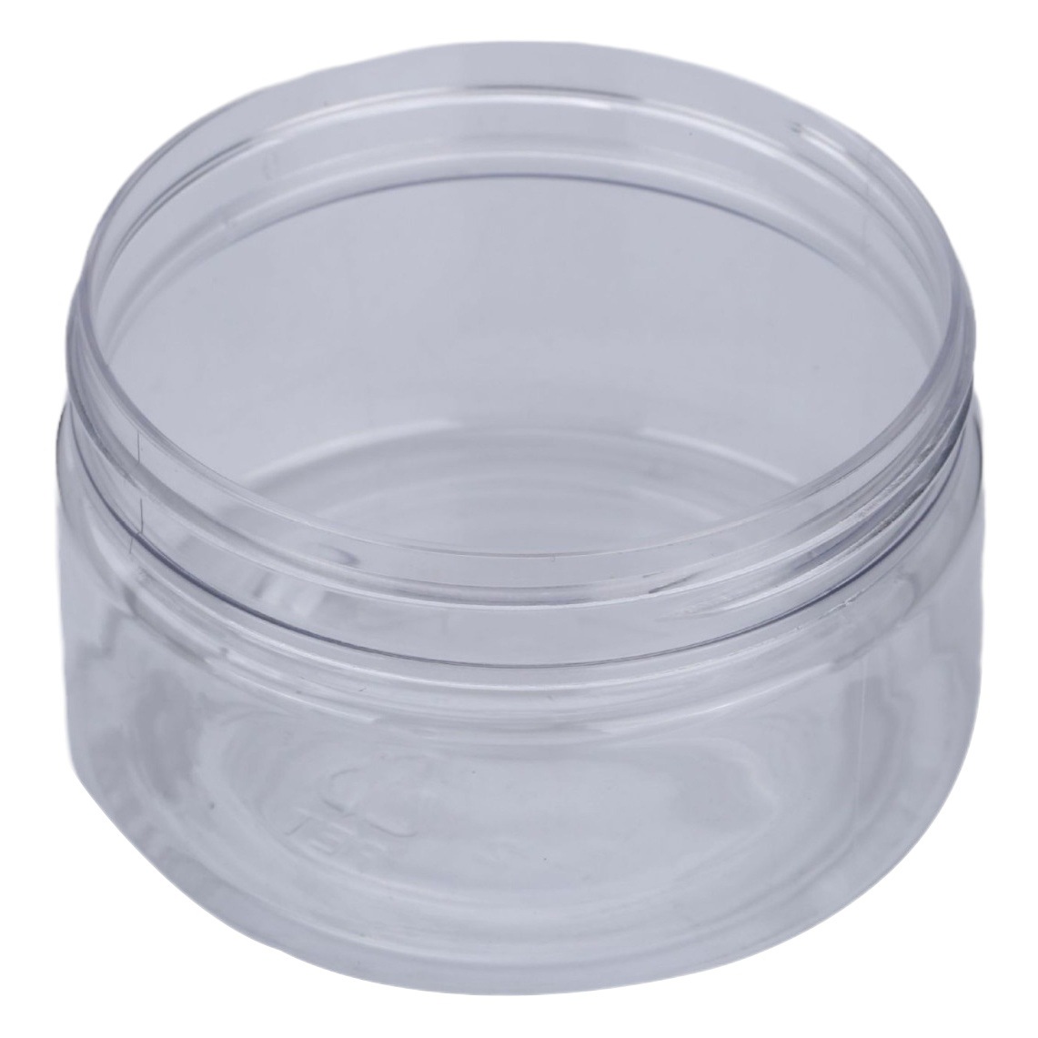 Factory spot black plastic cap PET plastic bottle mask cream bottle wide mouth plastic bottle 100ml split bottle