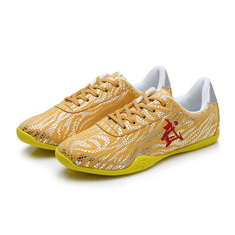 Picture of Lu Tai Autumn Martial Arts Shoes Tai Chi Sneakers Training Shoes Soft Square Fitness Shoes Lightweight Exercise Shoes Running Shoes