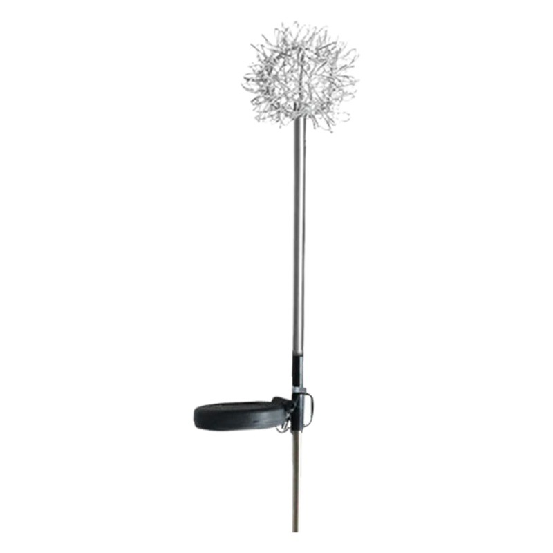 Hot Selling Solar Dandelion Floor Lamp Outdoor Waterproof Luminous Aluminum Wire Ball Lamp Courtyard Garden Lawn Lamp