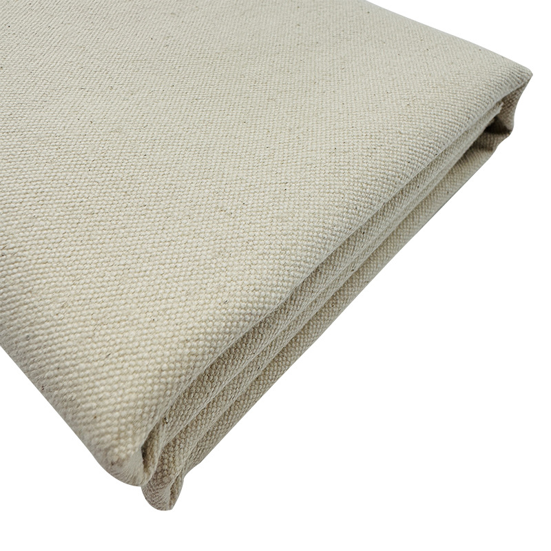 Picture of Wholesale Custom-Made Cotton Canvas 390g White Cloth Thickeneded Pure Cotton Cloth White Cloth Tent Clothing Cotton Canvas