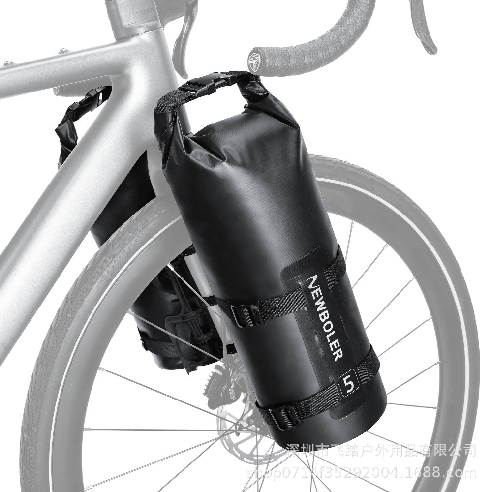 Picture of Newboler Fully Waterproof Bicycle Front Fork Bag 5L Mountain Road Rack Bag Long-Distance Travel Bag