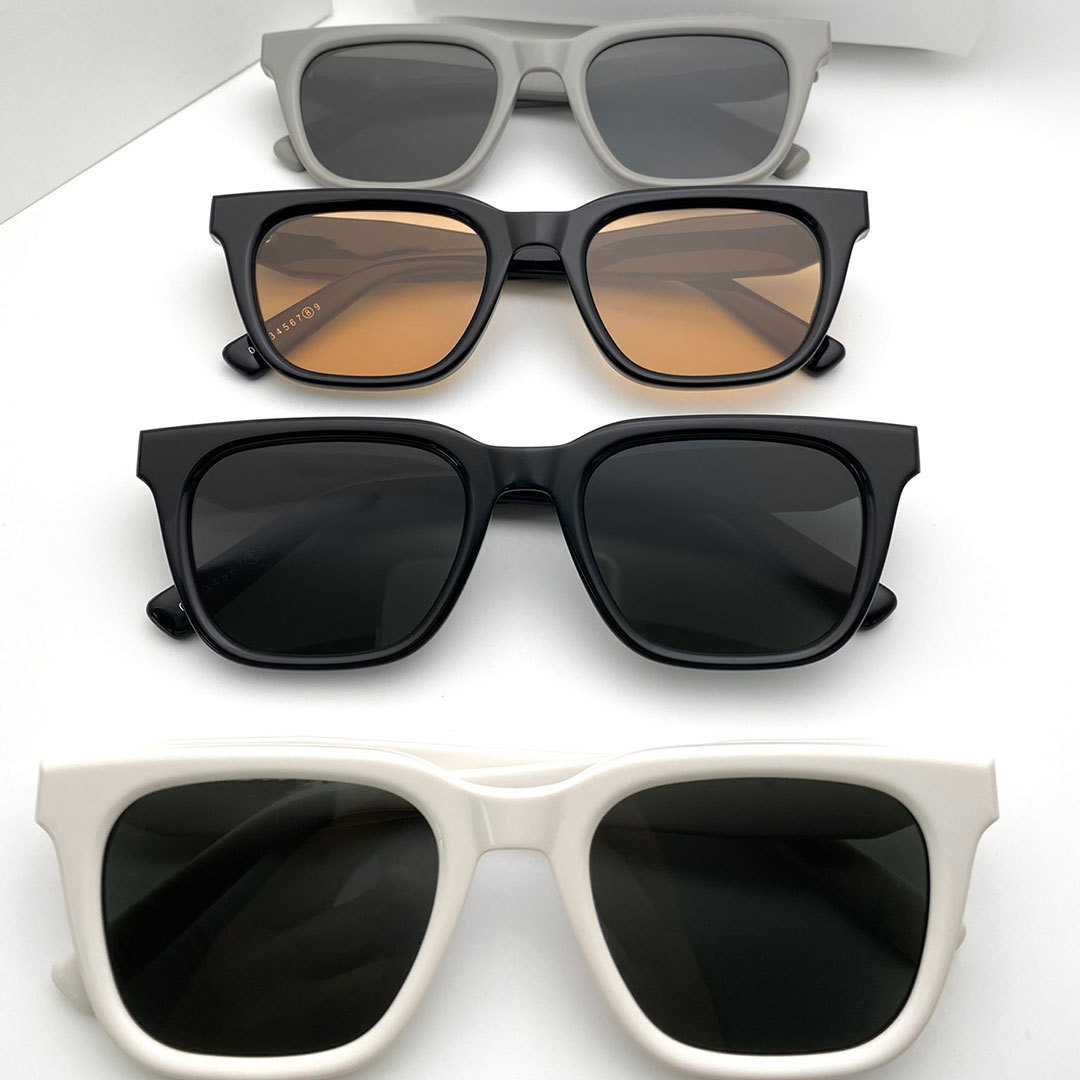 Picture of 2024 New Gm Classic Square Frame Margiela Sunglasses Mm110 Collaboration Versatile Driving Glasses Sunglasses Uv400