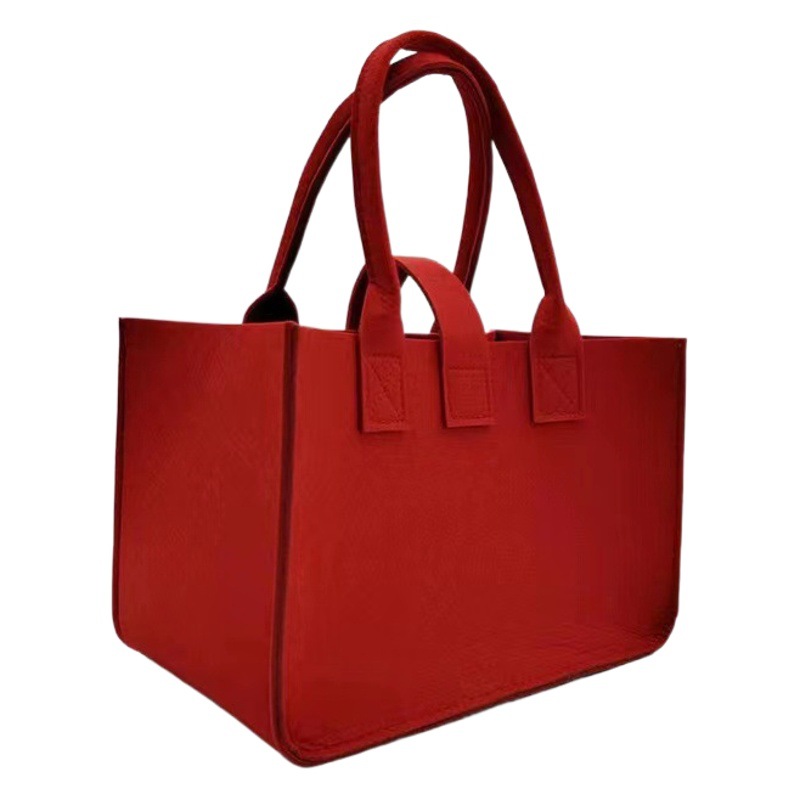 New felt wedding handbag birthday housewarming gold ranking title fu character gift gift gift box