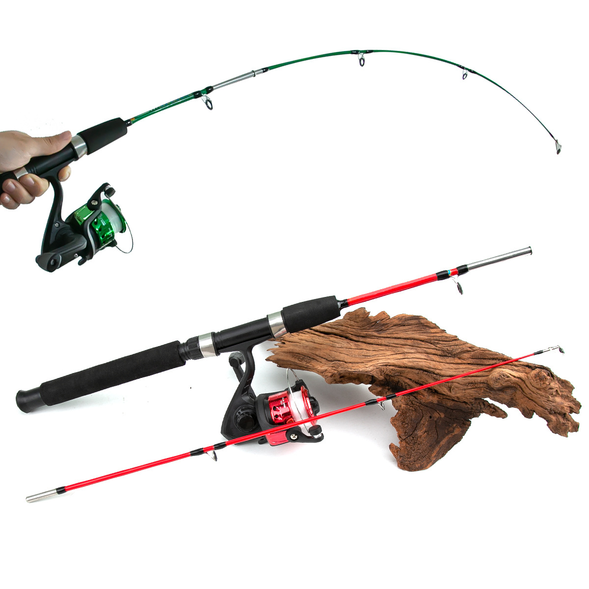 Picture of Foreign trade children's fishing rod fishing gear rod wheel suit fishing rod children beginner portable rod wheel road Asian rod wholesale