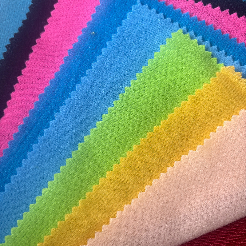 Huzhou manufacturers produce and sell 54D/24F polyester flannel/pocket cloth