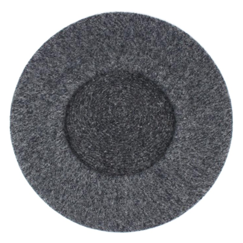 Korean Autumn and Winter Beret Retro British Painter Hat Bud Hat Pure Wool Thread Hat Women K-Style Trendy Winter