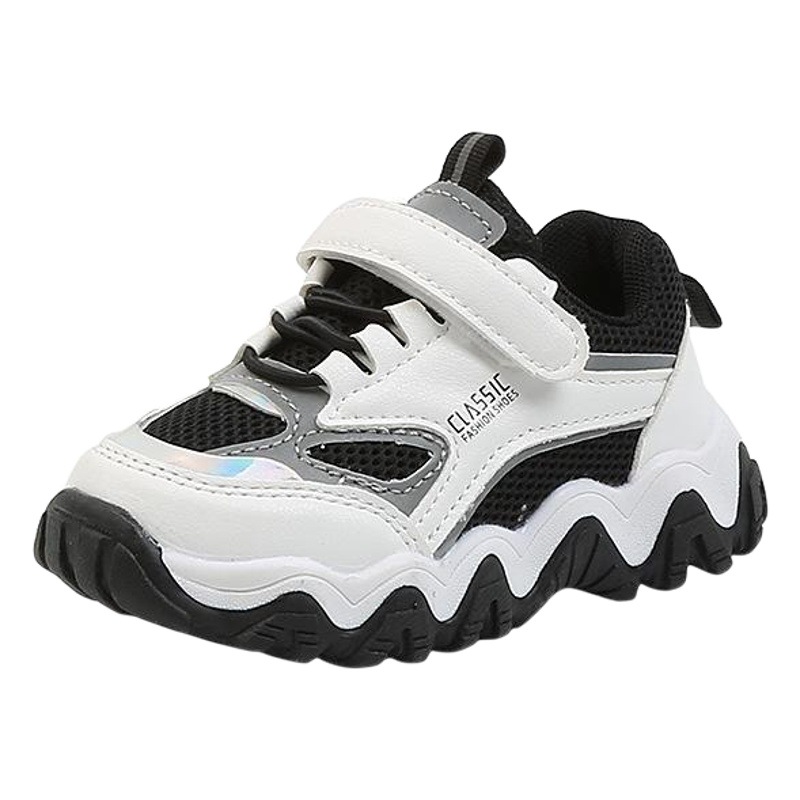 Children's Shoes 2025 Spring and Autumn New Fashion Soft Soled Sports Shoes Boys Trbottomy Shoes Casual Shoes Girls Running Shoes Wholesale