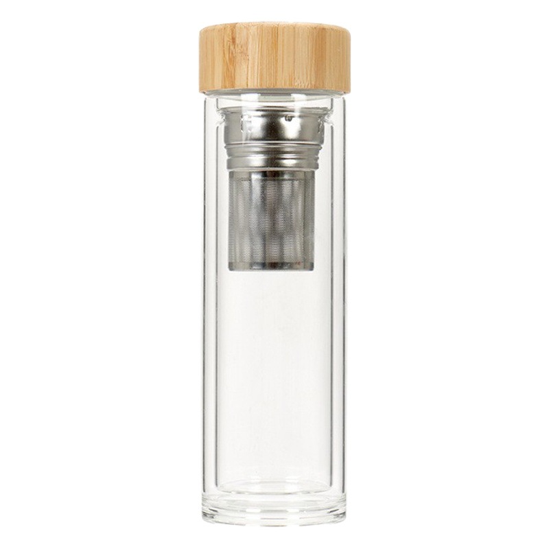 High Borosilicate Glass Household Double Insulated Glass Wholesale Advertising Gift Glass Water Cup
