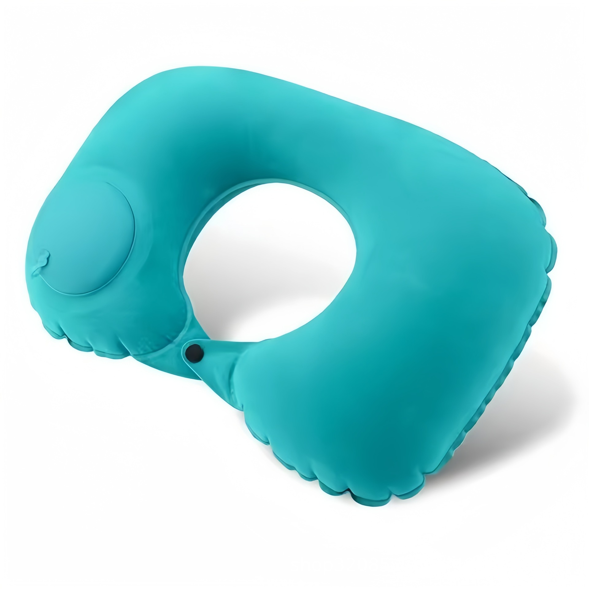 Picture of U-shaped Pillow Neck Pushing Inflatable Cervical Neck Pillow U-shaped Headrest Travel Portable Travel Necessary Artifact