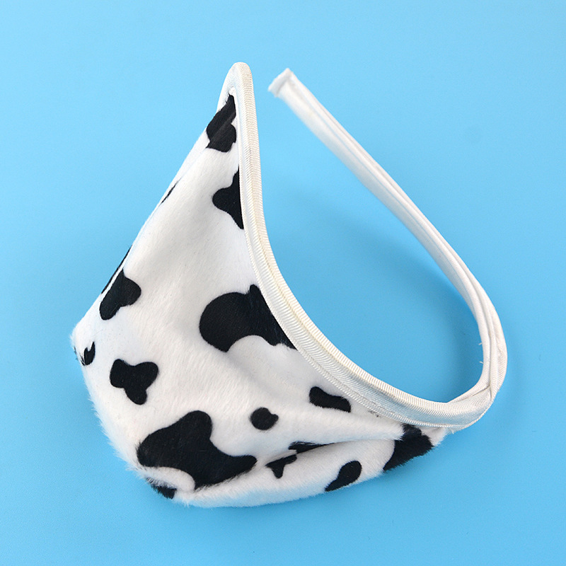 Men's sexy underwear fashion cow color leopard print sexy trendy men's T-shaped underwear one-piece invisible C- shaped pants