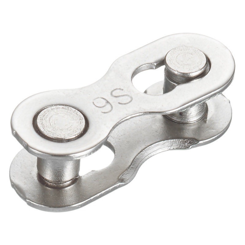 Mountain Bike Bicycle Magic Buckle Chain Variable Speed Electroplating Joint Quick Release Buckle Live Buckle Buckle Connection Port Accessories