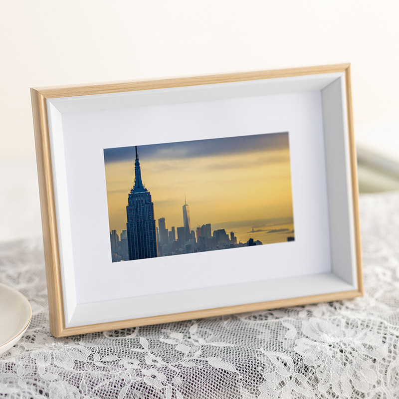 Picture of European retro photo studio wedding photo frame 6 inch table 7 inch 8 inch 10 photo wall a4 simple oil picture frame wholesale