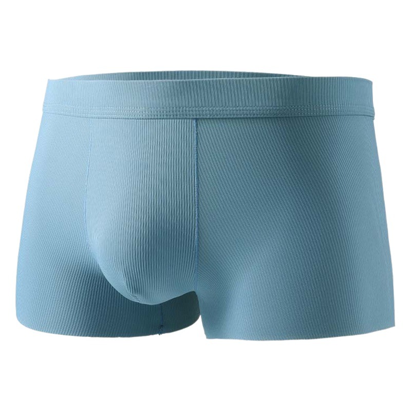Ao Element Ice Silk Antibacterial Underwear Men's Summer Thin Breathable Men's Boxer Pants Men's Fashionable Boxer Short Pants
