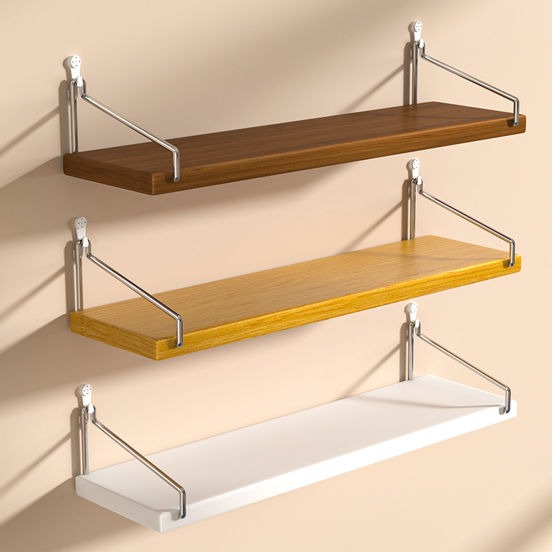 Wall-Mounted Storage Rack, No-Drill Wall-Mounted Bookshelf, Integrated Wall-Mounted Storage Board, Wall-Mounted Floating Shelf