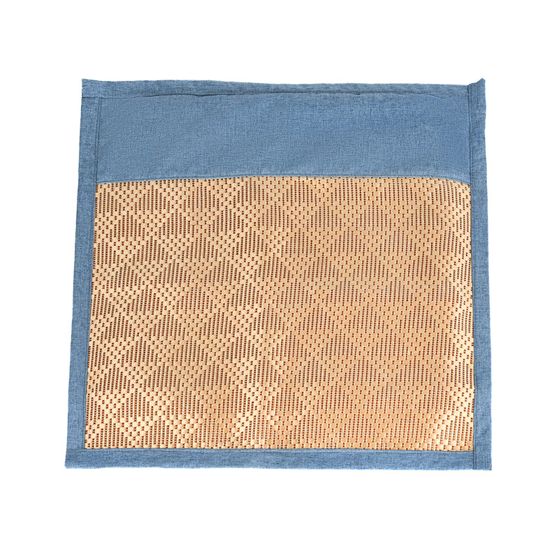Picture of Summer Mat Seat Cushion, Household Rattan Mat, Cool and Breathable Moxibustion Mat, Office Cool Cushion, Summer Cool Cushion Wholesale