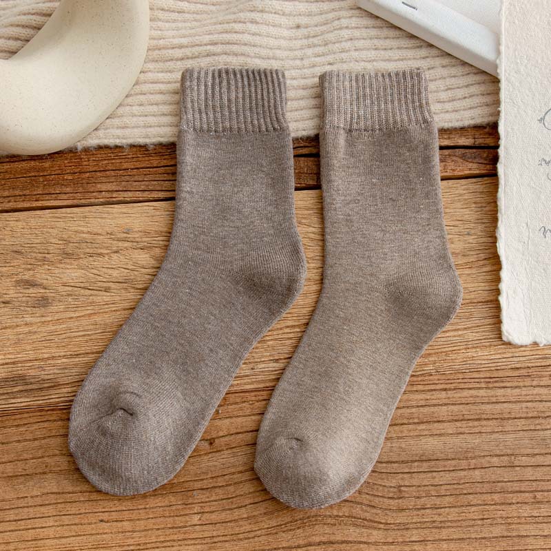 Picture of Extra Thick Winter New Style Towel Socks Men's Long Tube Thick Socks Terry Socks Thickened Warm Socks Women's Moon Mid-length Socks