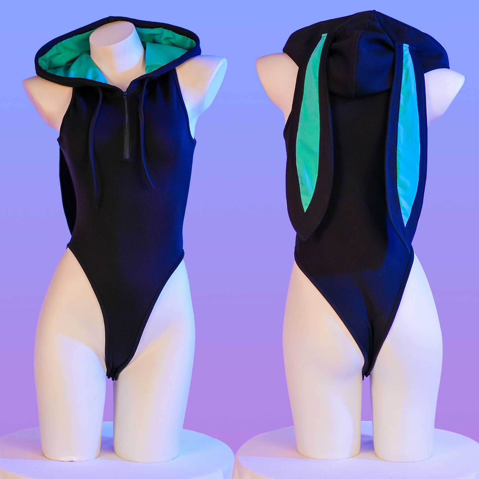 Hatsune bunny sweater jumpsuit sexy lingerie sexy pajamas cosplay private House exhibition C2108