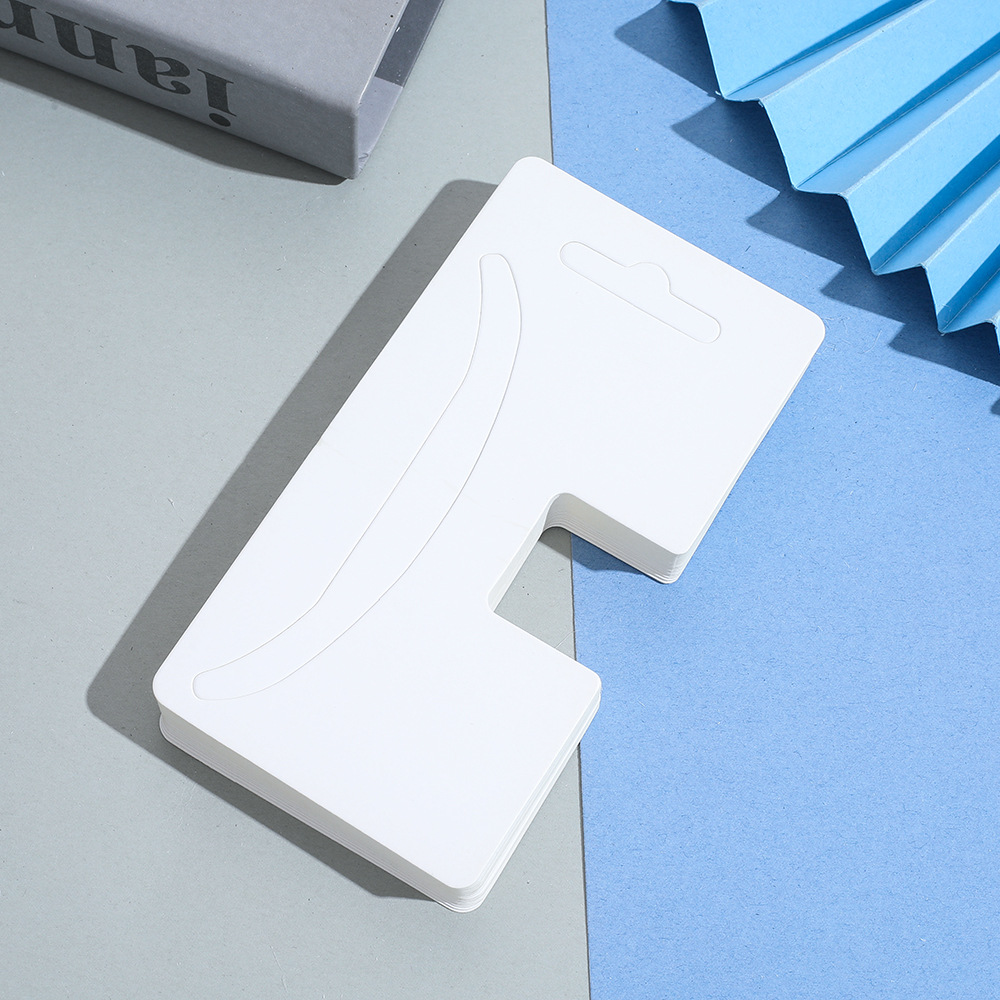 White Blank Hair Claw Clips for Adults, Large Size, Fashion Printed Hair Accessories, Card Packaging, Wholesale Accessories