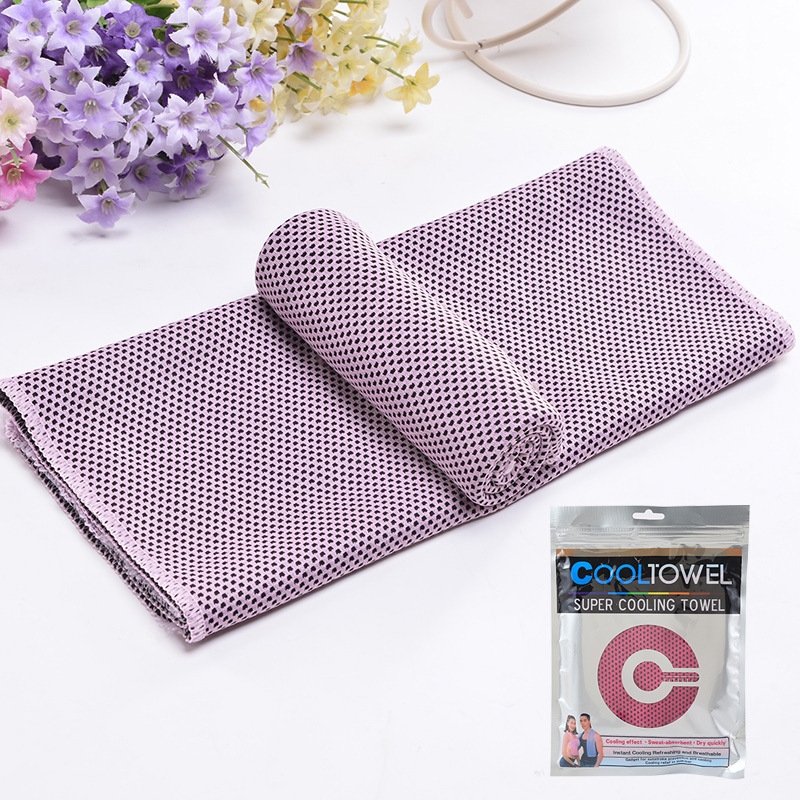 Picture of Summer Cold Towel Cross-Border Sports Towel Sweat-Absorbent Ice Silk Towel Ice Cold Towel Fitness Towel Can Be Customized