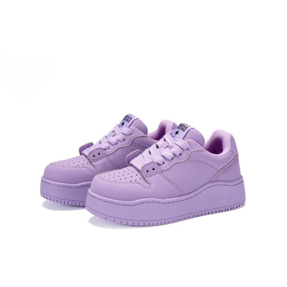 Internet Celebrity Dopamine Retro Versatile Skateboard Shoes for Women 2024 Summer Super Popular Student Casual Sports Shoes Thick Sole Heightening Shoes