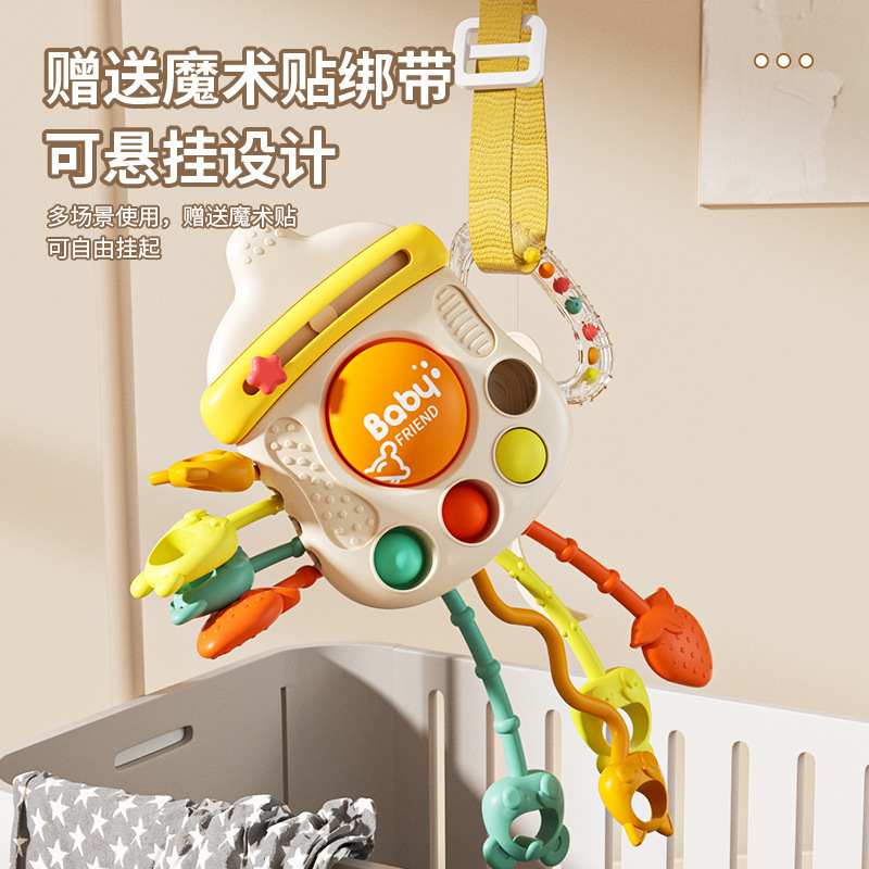 Picture of Baby Toy Bottle Lala Le Baby Smoke 0-1 Year Old Educational Early Education for More than 6 Months Teeth Cross Border