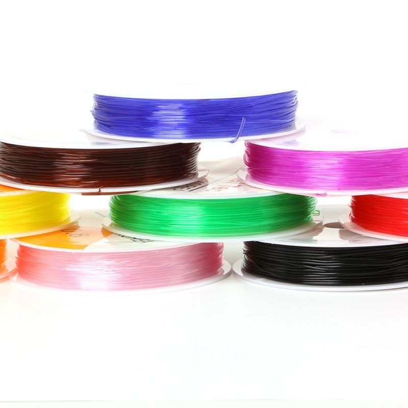 Picture of High quality crystal thread bead elastic string bracelet necklace elastic rope diy handmade accessories jewelry material