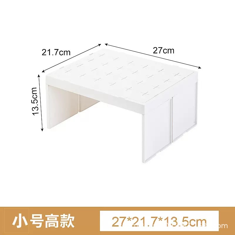 Picture of Kitchen Storage Rack Countertop Cabinet Partition Layered Cabinet Inner Seasoning Storage Household Desktop Small Shelf