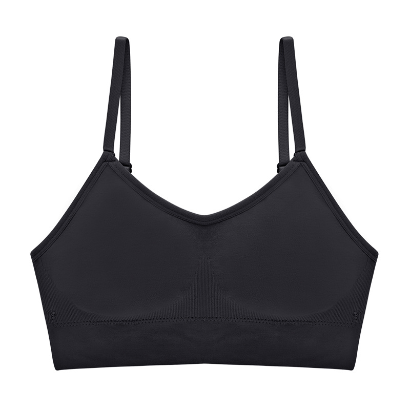 Picture of New seamless inner beauty back push up tube top short sports wireless breathable anti-sagging girl bra