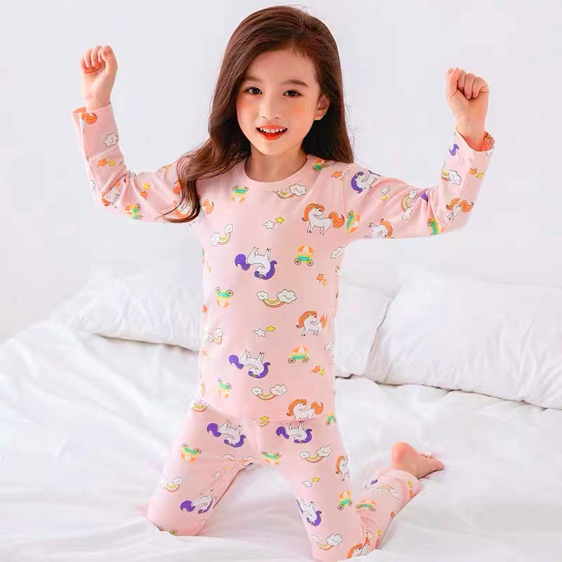 Picture of Cross-border European and American e-commerce children's pajamas Boys' long-sleeved trousers children's clothing boys' children's home wear suit