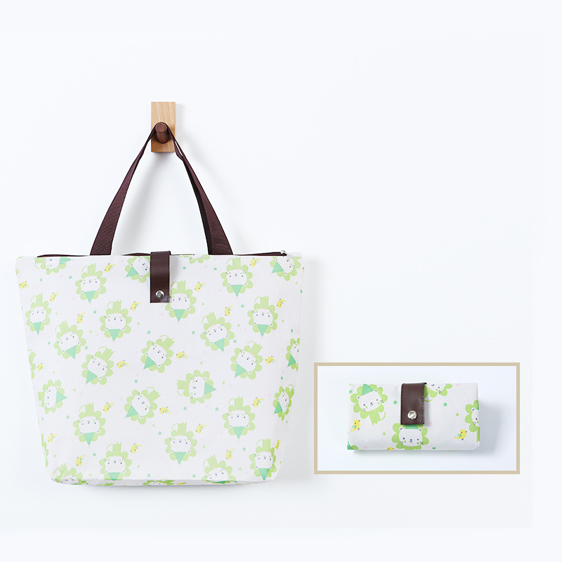 Picture of Oxford Cloth Foldableing Shopping Bag Satchel Shopping Bag Satchel Advertising Environmentally Friendly Foldableable Grocery Shopping Bag Customization
