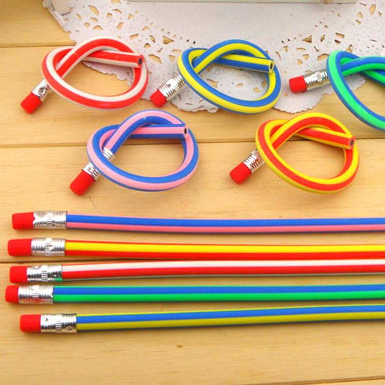 Picture of Folding Continuous Pencil Writing Continuous Soft Pencil New Strange Bendable Toy Pen Creative Deformation Pen Stationery Award Gift