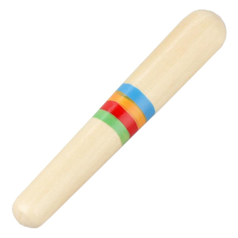 Orff Musical Instrument Single Ring Barrel Children's Early Education Toy Bangzi Plus Groove Thread Scraping Barrel Preschool Education Accompaniment Frog Barrel