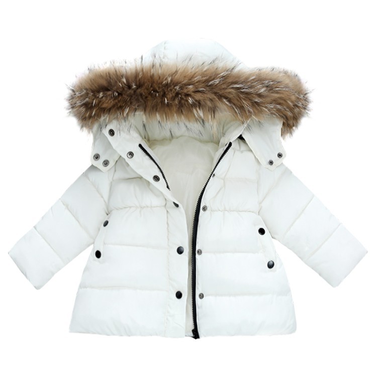 Picture of Children's Foreign Trade Thickened Cotton-padded Clothes Children's Winter Wear Down Cotton Wool Collar Cotton-padded Coat Cross-border Warm Baby's Coat Children's Wear