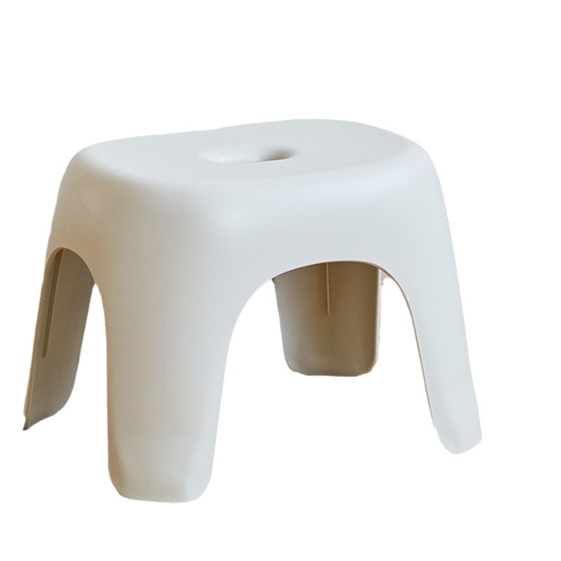 Picture of Household Plastic Small Stool Simple Style Thickened Coffee Table Small Stool Shoe Changing Stool Sofa Stool Bathroom Low Stool Chair