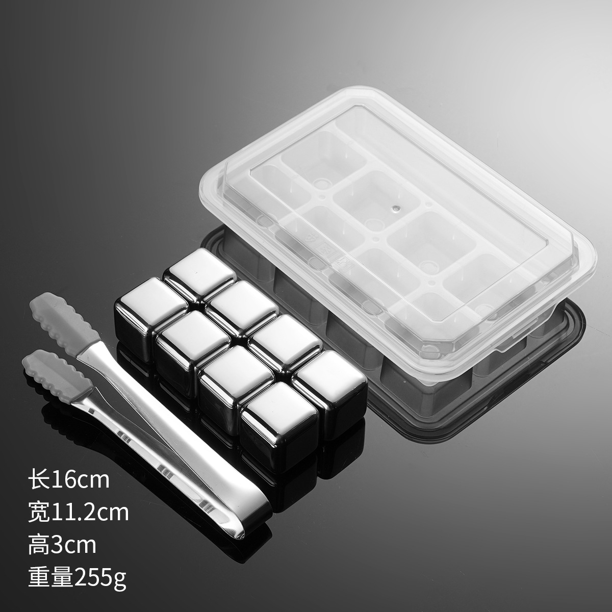 Picture of Cross-Border Stainless Steel Ice Cubes 304 Steel Ice Cubes Red Wine Beer Beverage Iced Metal Ice Cubes High Quality Ice Tartar