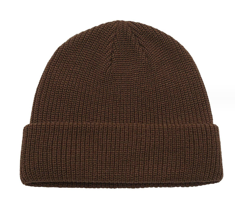 Picture of 2020 Cold Hat Men's Melon Hat Winter Women's Autumn and Winter Solid Color Watermelon Knitted Wool Hat Pullover Ski Hat
