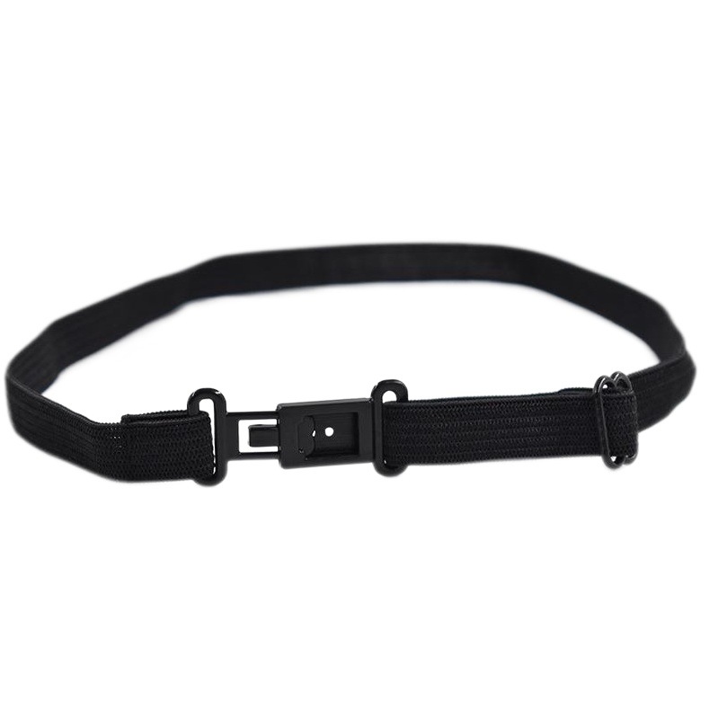 Adult bow tie adjustable belt elastic band 1.0cm bow tie black adjustable belt elastic band size can be customized
