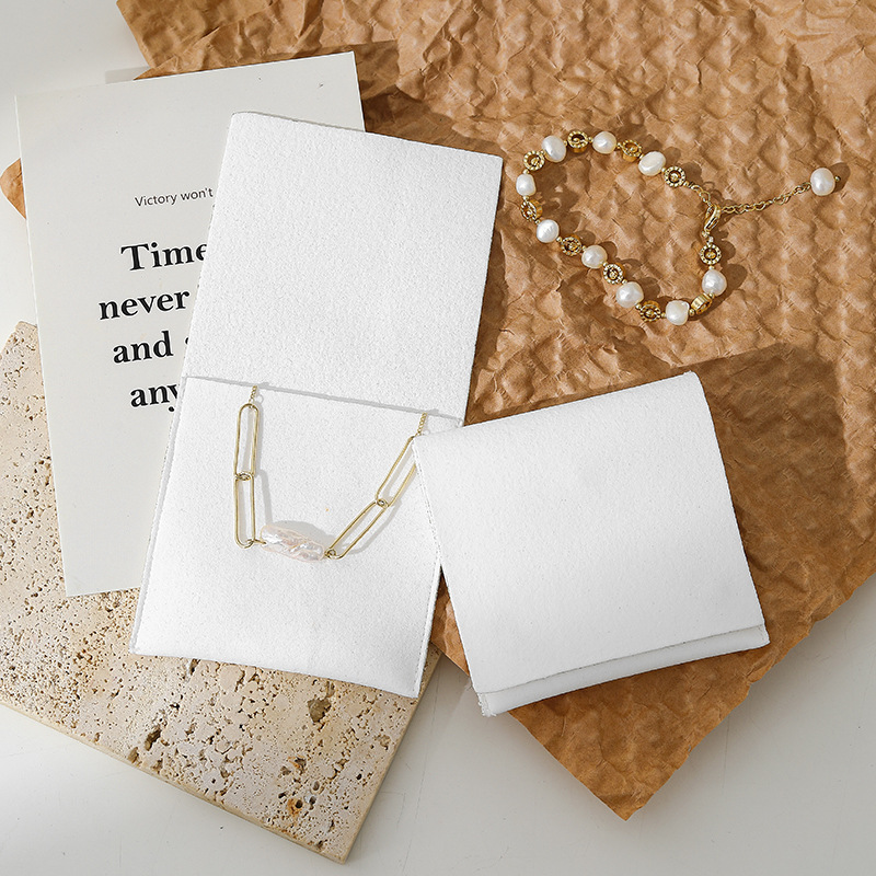Picture of Multicolor Flannel Bag Jewelry Bag Snaps Thickened Bag Ring Necklace Anti-oxidation Jewelry Storage Bag Wholesale