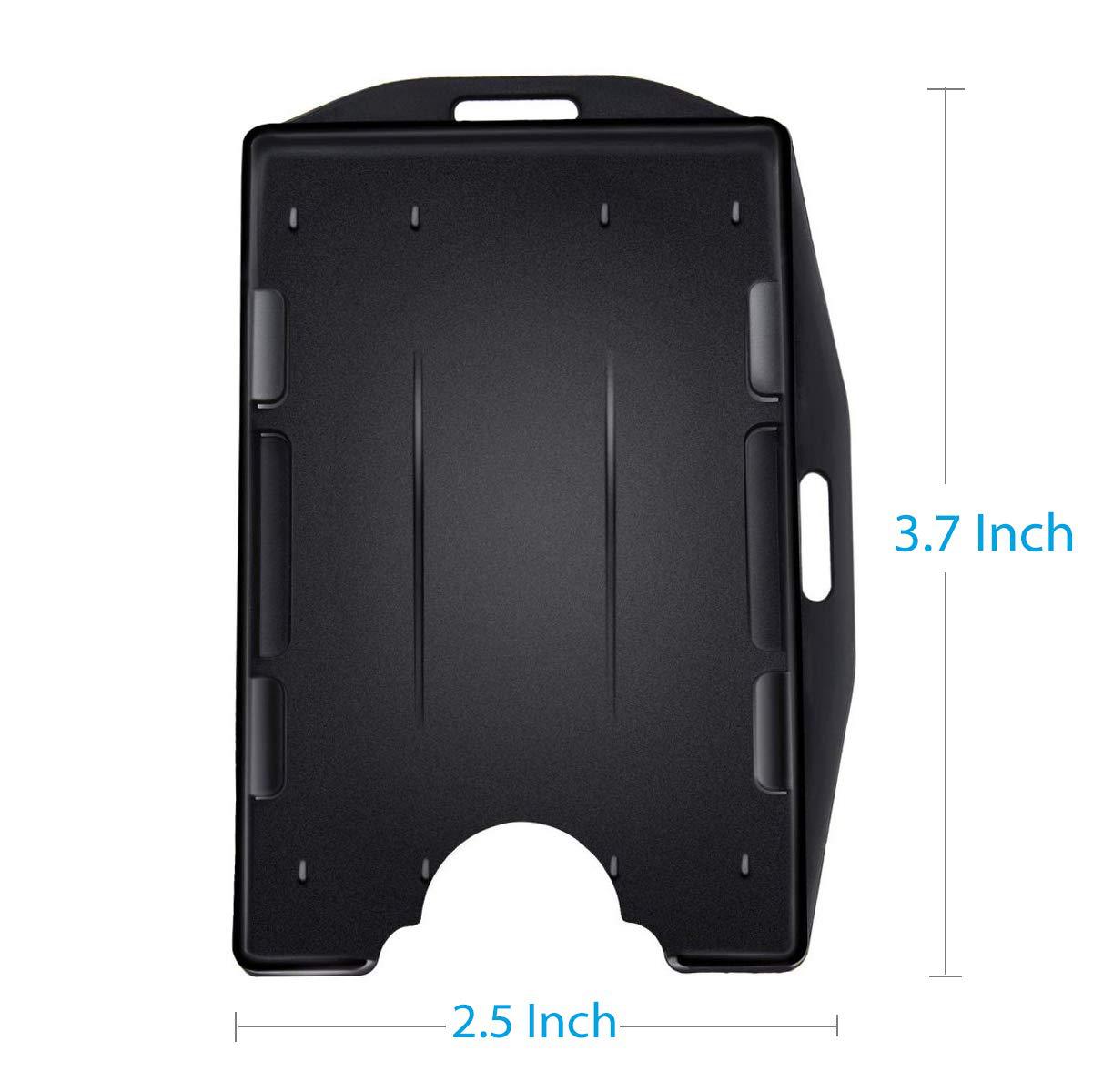 Picture of Cross-Border E-Commerce Amazon Amazon Best-Selling Horizontal and Vertical Id Card Holder Dual-Card Slot Id Card Holder