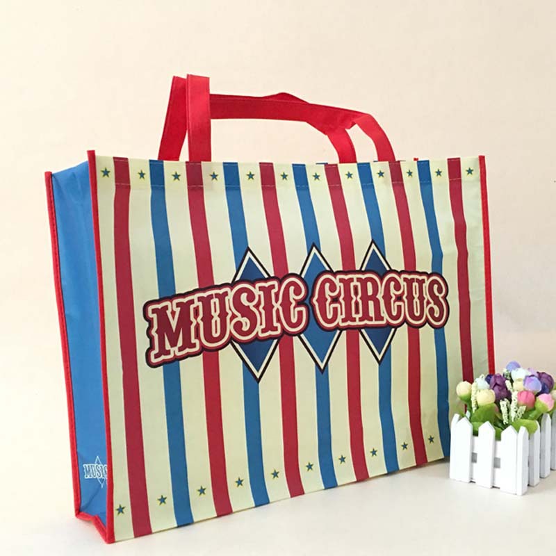Non-woven bag custom handbag printed logo color laminating bag custom manufacturer design-free
