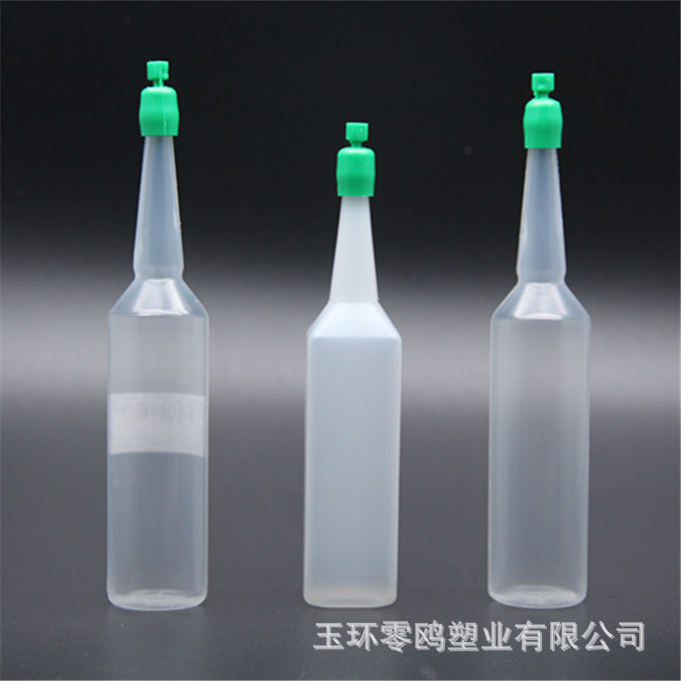 New nutrient liquid bottle manufacturers spot drop bottle 38ml capacity square pointed pe packaging bottle nutrient liquid bottle