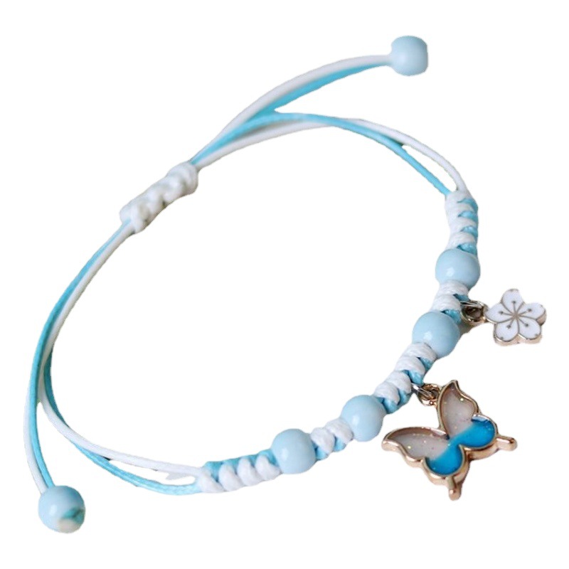 Source manufacturers butterfly bracelet ceramic jewelry wholesale female Joker popular couples small fresh gifts cross-border spell more
