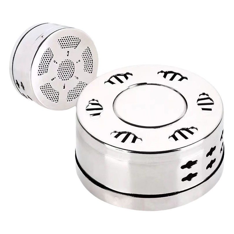 Thickened moxibustion box in stock wholesale moxibustion copper box household temperature control copper moxa column box portable moxibustion box