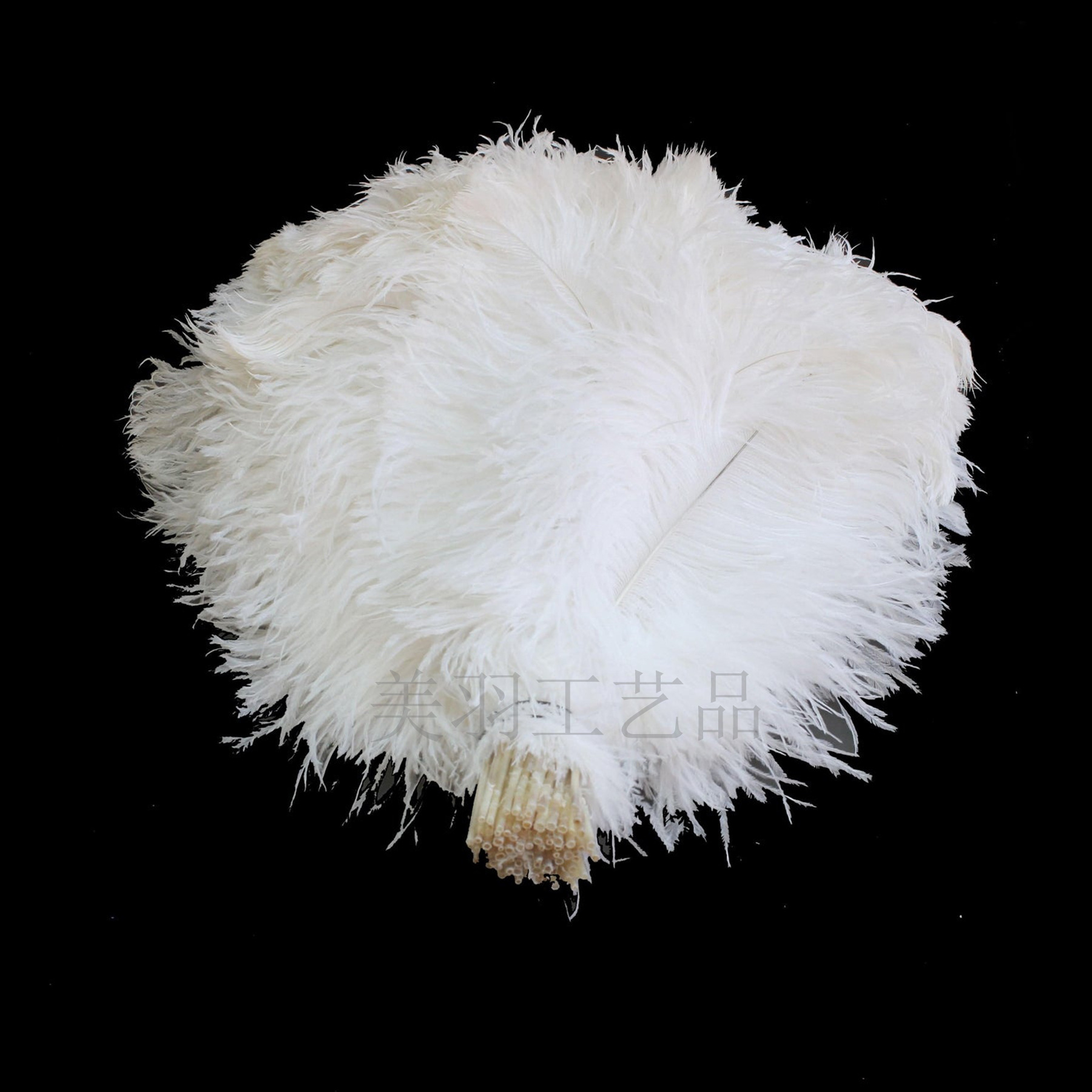 Thick Stem Ostrich Feathers 65-70cm Manufacturer Wedding Table Flower Decoration Feathers DIY Crafts Stage Costume Feather Flowers