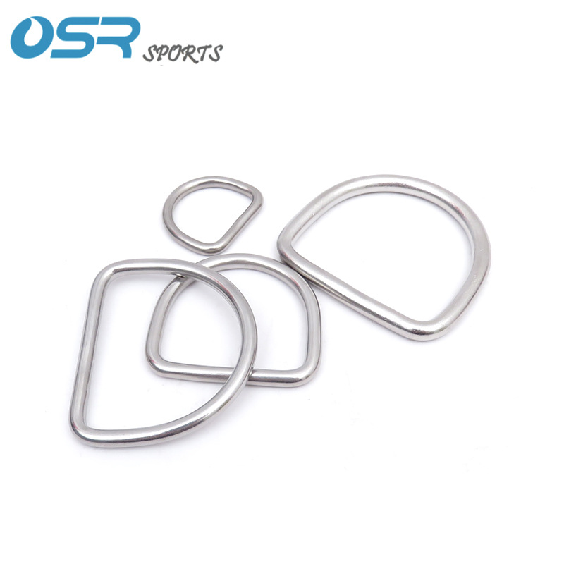 Diving 304 electrolytic polishing D Buckle D ring D ring