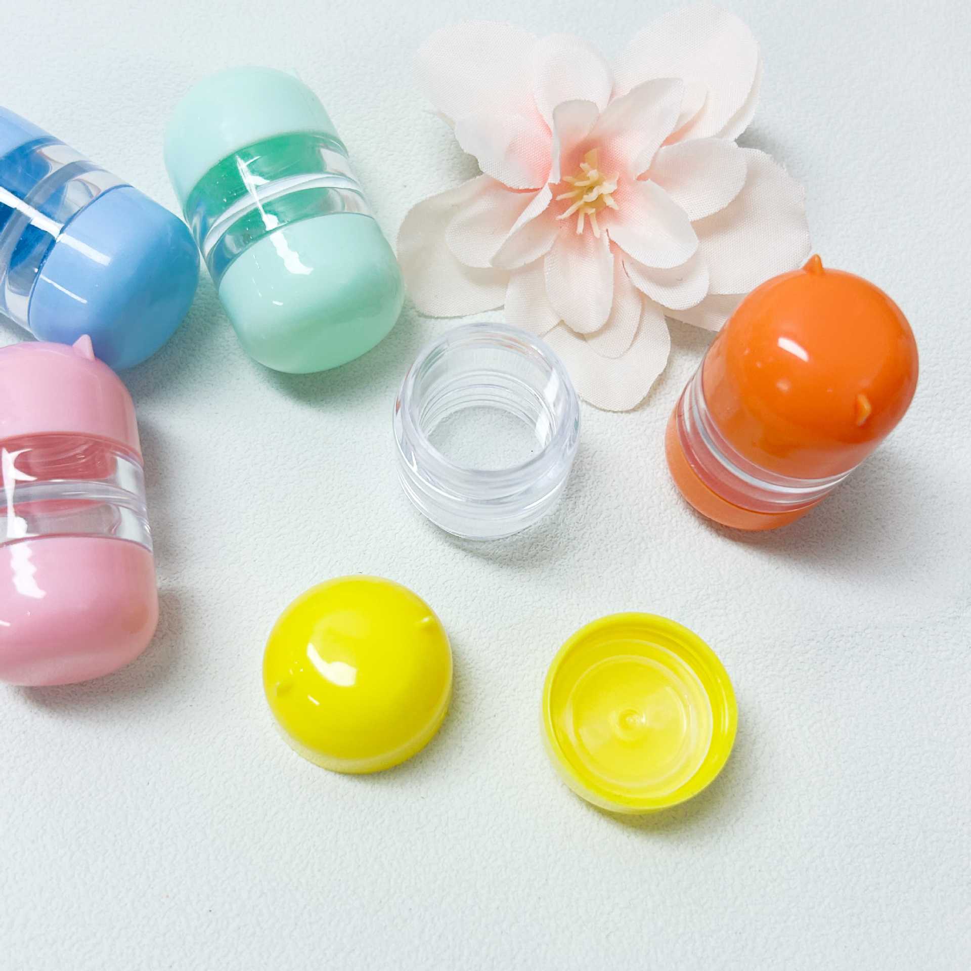 Picture of New Style Simple Mini Double-head Bottle Beauty Pupil Box Contact Lens Storage Bottle Easy to Carry ins Beauty Pupil Box 131