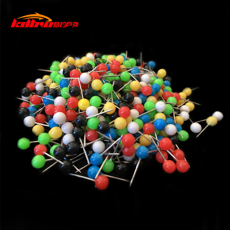 Cool fishing outdoor color pin wholesale pearlescent pin thread set with pin fishing gear Accessories Wholesale