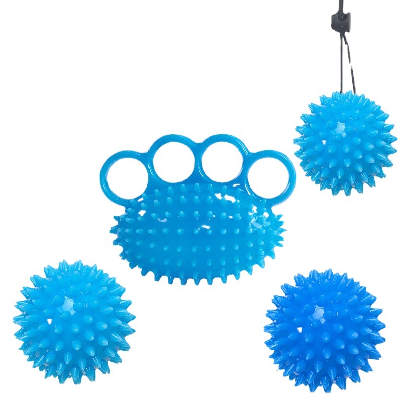 Manufacturer's Ready-Made Grip Ball Trp Massage Acupoint Rehabilitation Training Wrist Strength Four-Finger Hand Strength Hedgehog Gripper