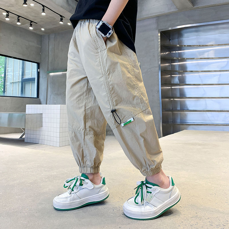 Picture of Boys Anti-mosquito Pants Summer Thin 2023 New Children's Pants Summer Big Boys Summer Casual Trousers